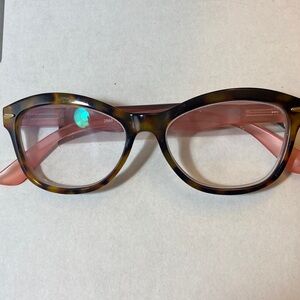 Peepers Monterey Bay 2668 +2.50 PD 62 Taiwan 23DBAB Tortoise/Pink